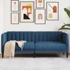 Image de vidaXL CanapÃ© Ã  2 places bleu tissu