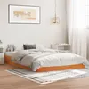Image de vidaXL Cadre de lit sans matelas cire marron 160x200cm bois pin massif844816
