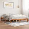 Image de vidaXL Cadre de lit sans matelas cire marron 160x200cm bois pin massif844863