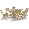 Image de vidaXL Chaises pliables de jardin lot de 8 bois massif d'acacia3214227
