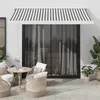 Image de Vidaxl Auvent RÃ©tractable Anthracite/Blanc 3x2,5 M Tissu Et Aluminium