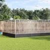 Image de Vidaxl VoliÃ¨re Avec Extension ArgentÃ© 1246x414x212 Cm Acier