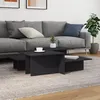 Image de vidaXL Tables basses 2 pcs gris bois d'ingÃ©nierie