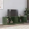 Image de vidaXL Meubles TV 2 pcs vert olive 67x39x44 cm acier841640