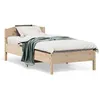 Image de vidaXL Cadre de lit sans matelas 75x190 cm bois de pin massif