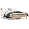 Image de vidaXL Cadre de lit sans matelas 120x200 cm bois de pin massif