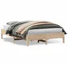 Image de vidaXL Cadre de lit sans matelas 120x200 cm bois de pin massif