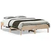 Image de vidaXL Cadre de lit sans matelas 120x190 cm bois de pin massif842722