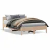 Image de vidaXL Cadre de lit sans matelas 160x200 cm bois massif de pin842742