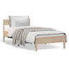 Image de vidaXL Cadre de lit sans matelas 75x190 cm bois de pin massif