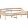 Image de vidaXL Vidaxl Lit De Jour Sans Matelas 90x190 Cm Bois De Pin Massif