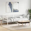 Image de vidaXL Lit de jour sans matelas blanc 90x200 cm bois de pin massif