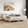 Image de vidaXL Cadre de lit avec tête de lit 180x200 cm bois de pin massif