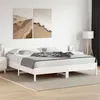 Image de vidaXL Cadre de lit sans matelas blanc 180x200 cm bois massif de pin
