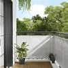 Image de vidaXL Écran de balcon gris clair 90x300 cm 100% polyester oxford4000007