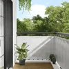 Image de Vidaxl Ãcran De Balcon Gris Clair 90x300 Cm 100% Polyester Oxford