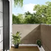 Image de vidaXL Écran de balcon taupe 120x700 cm 100% polyester oxford