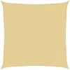Image de Vidaxl Voile D'ombrage Sable 5x5 M 100 % Polyester Oxford