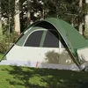 Image de vidaXL Tente familiale à dôme 6 personnes vert imperméable94555