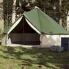 Image de vidaXL Vidaxl Tente Familiale Tipi 6 Personnes Vert Imperméable