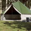 Image de vidaXL Tente familiale tipi 8 personnes vert imperméable94588