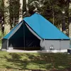 Image de vidaXL Tente familiale tipi 12 personnes bleu imperméable94592