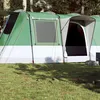 Image de Vidaxl Tente De Camping Tunnel 4 Personnes Vert ImpermÃ©able