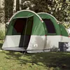 Image de vidaXL Vidaxl Tente De Camping Tunnel 4 Personnes Vert Imperméable
