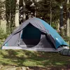 Image de vidaXL Vidaxl Tente De Camping À Dôme 2 Personnes Bleu Imperméable