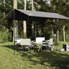 Image de vidaXL Bâche de camping gris et orange 360x294 cm imperméable94657