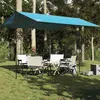 Image de vidaXL Bâche de camping bleu 400x294 cm imperméable94662