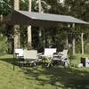 Image de vidaXL Bâche de camping gris et orange 400x294 cm imperméable94666