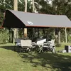 Image de vidaXL Bâche de camping gris et orange 500x294 cm imperméable94672