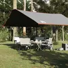 Image de Vidaxl BÃ¢che De Camping Gris Et Orange 420x440 Cm ImpermÃ©able