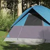 Image de vidaXL Tente de camping à dôme 2 personnes bleu imperméable94692