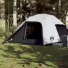 Image de vidaXL Vidaxl Tente De Camping À Dôme 4 Personnes Tissu Occultant Imperméable
