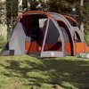 Image de Vidaxl Tente De Camping Tunnel 4 Personnes Gris ImpermÃ©able