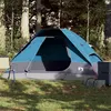 Image de vidaXL Tente de camping à dôme 2 personnes bleu imperméable94774