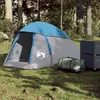 Image de vidaXL Tente de camping à dôme 1 personne bleu imperméable94789