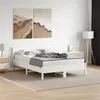 Image de vidaXL Cadre de lit sans matelas blanc 140x200 cm bois de pin massif