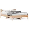 Image de vidaXL Cadre de lit sans matelas 140x190 cm bois de pin massif