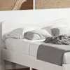 Image de vidaXL TÃªte de lit blanc 120 cm bois massif de pin