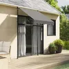 Image de vidaXL Auvent rétractable anthracite 150x150 m tissu et acier368737