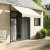 Image de vidaXL Auvent rétractable crème 200x150 m tissu et acier368745
