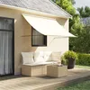 Image de vidaXL Auvent rétractable crème 200x150 m tissu et acier