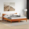 Image de vidaXL Cadre de lit sans matelas cire marron 180x200cm bois pin massif