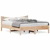 Image de vidaXL Cadre de lit sans matelas 160x200 cm bois massif de pin