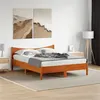 Image de vidaXL Cadre de lit sans matelas cire marron 150x200cm bois pin massif