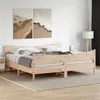 Image de vidaXL Cadre de lit sans matelas 200x200 cm bois massif de pin