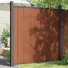 Image de vidaXL vidaXL Panneau de clôture marron 180x186 cm WPC